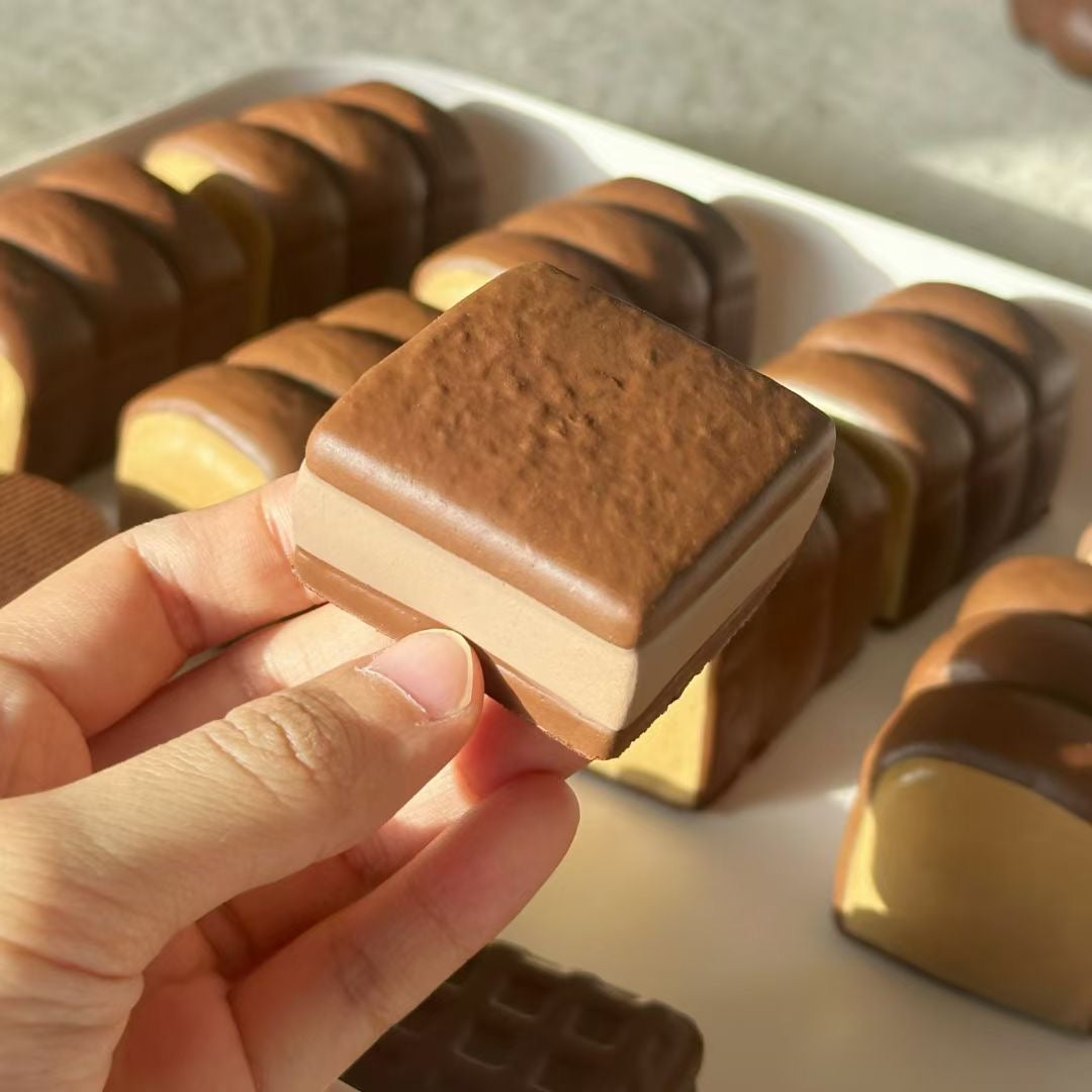 Assorted Chocolate Pastries Squishy (Random)