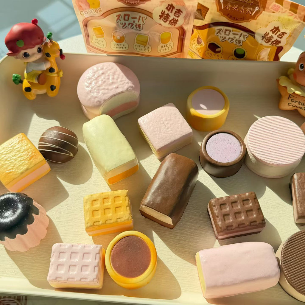 Assorted Chocolate Pastries Squishy (Random)