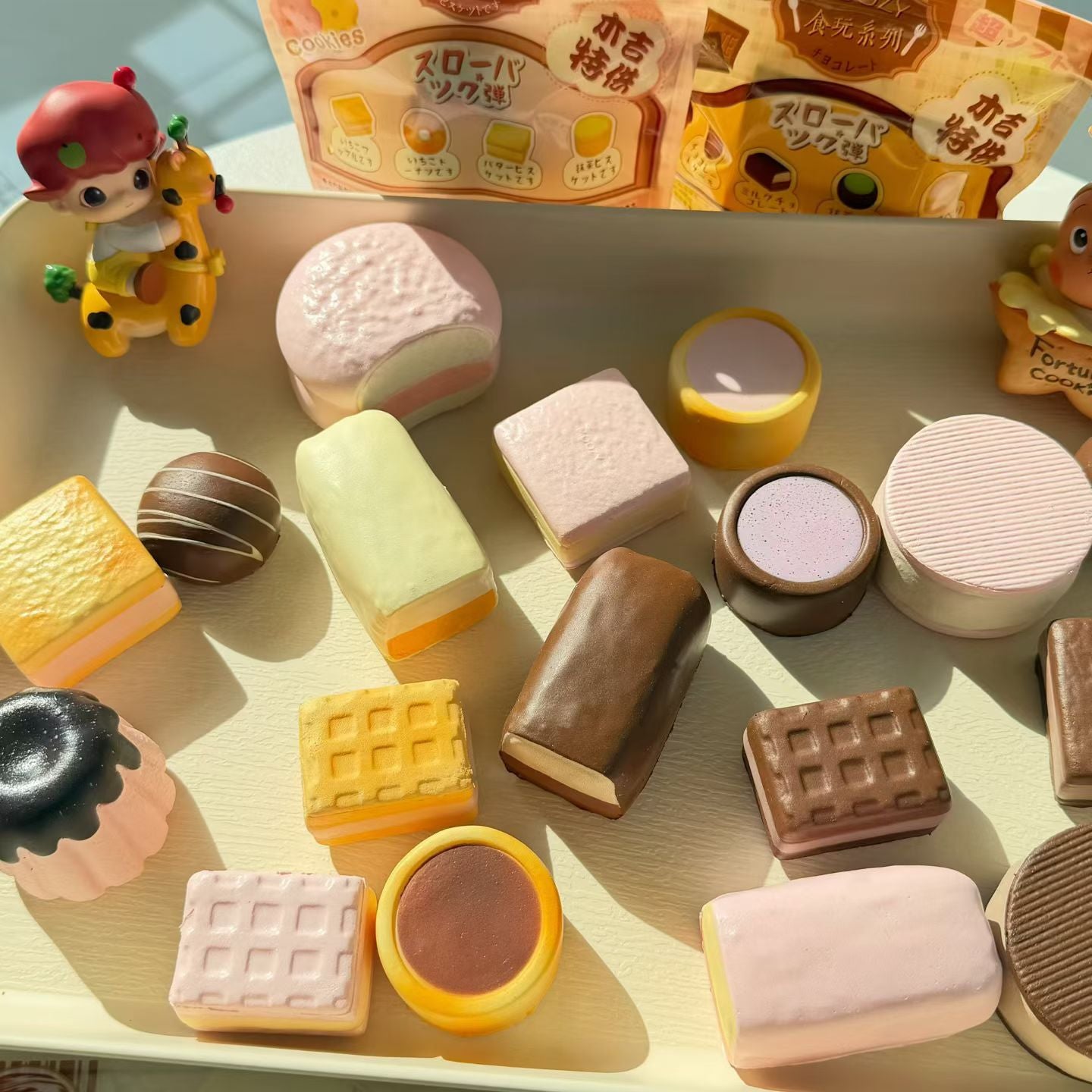 Assorted Chocolate Pastries Squishy (Random)