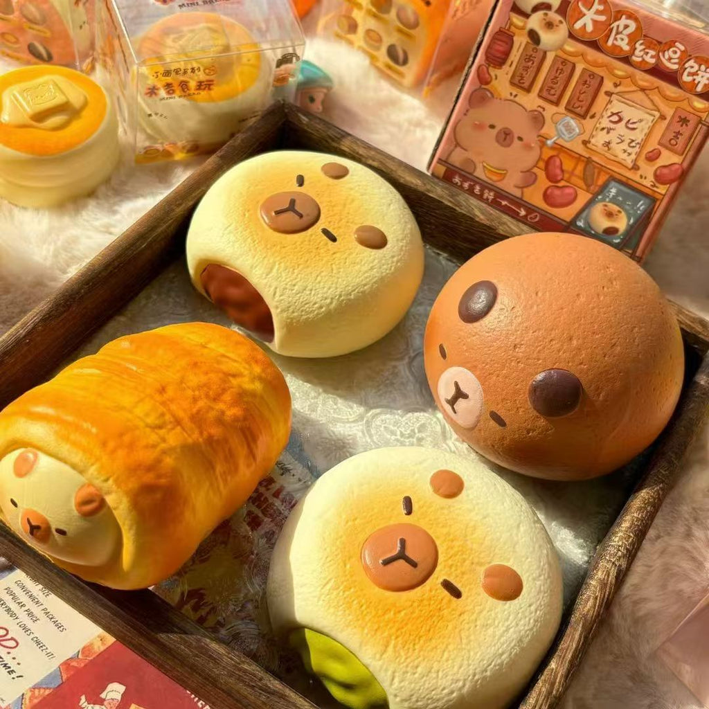Capybara Pastry Collection (3 Designs)