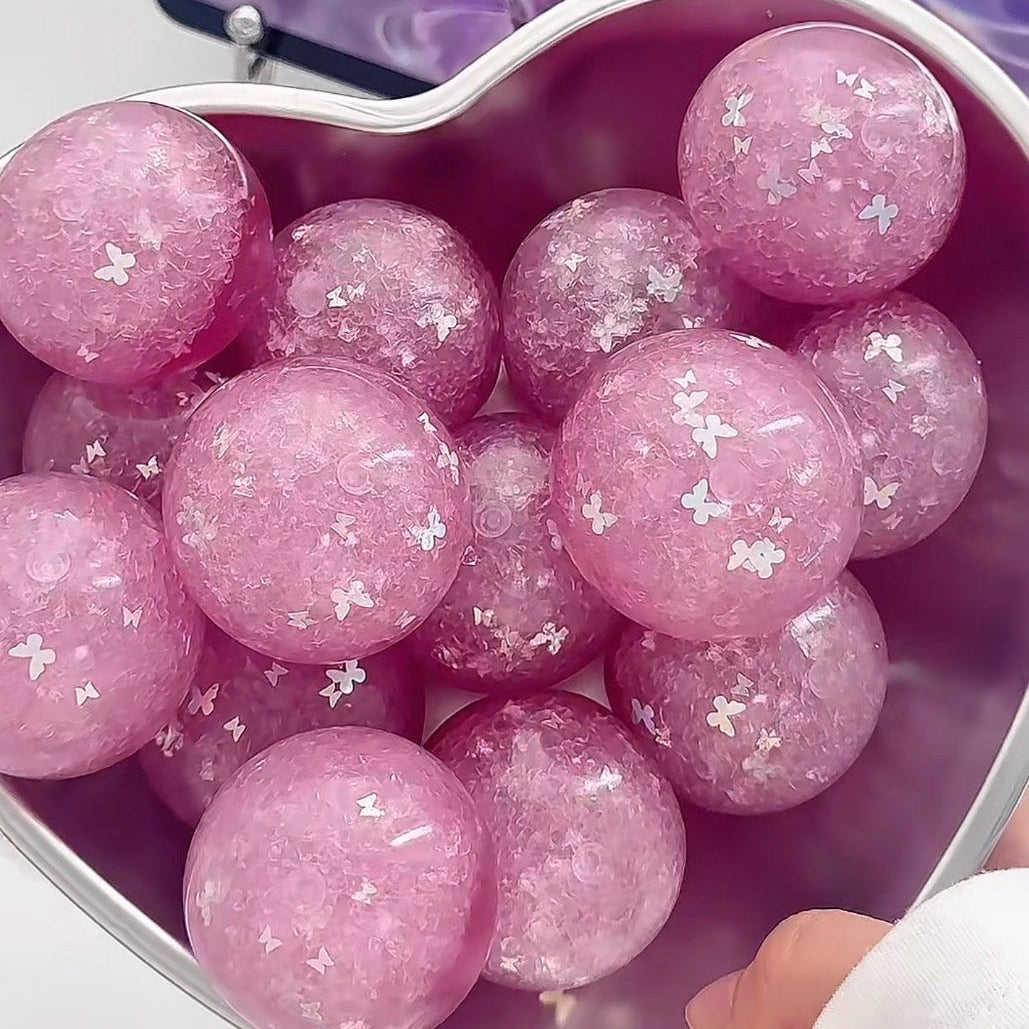 Butterfly Amethyst Slushy Ball