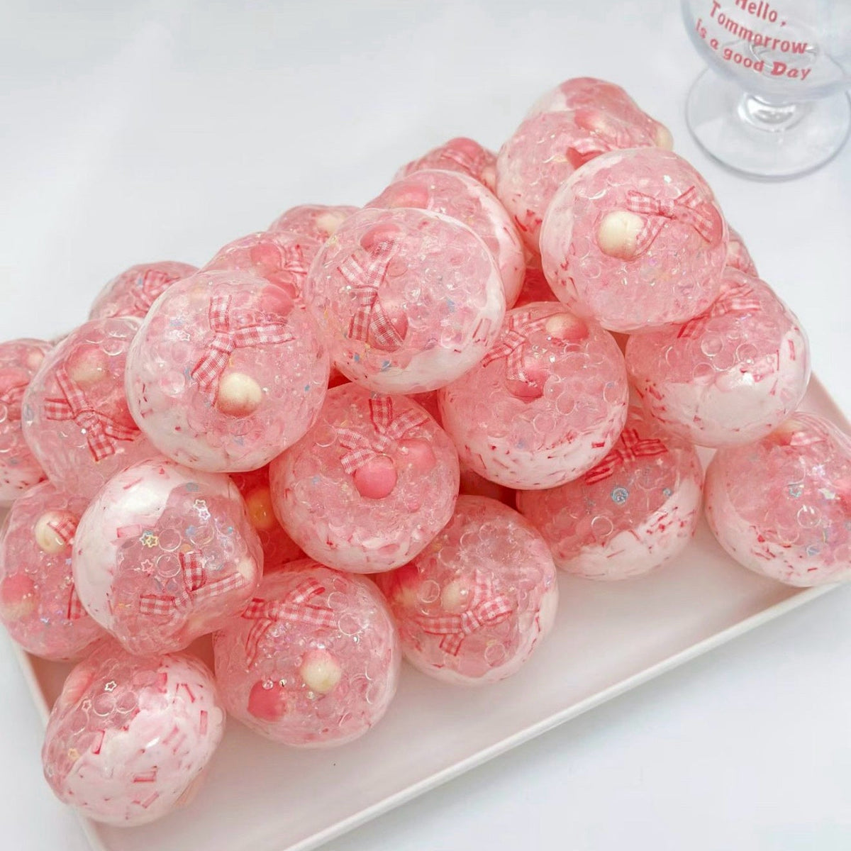 Peach Soda Crunchy Ball