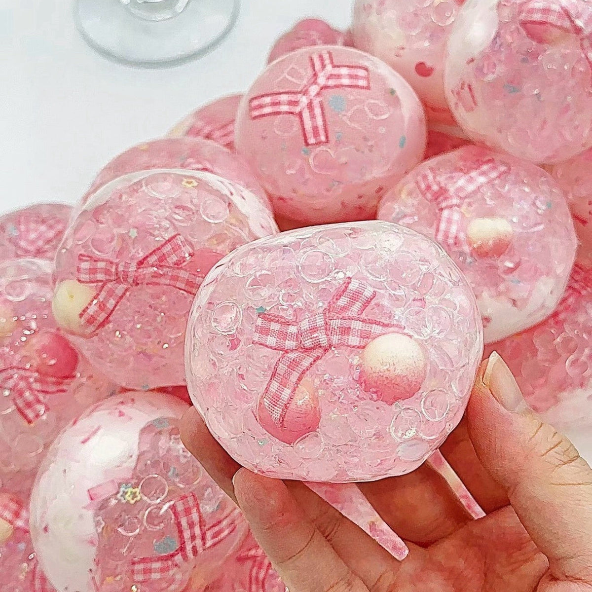 Peach Soda Crunchy Ball