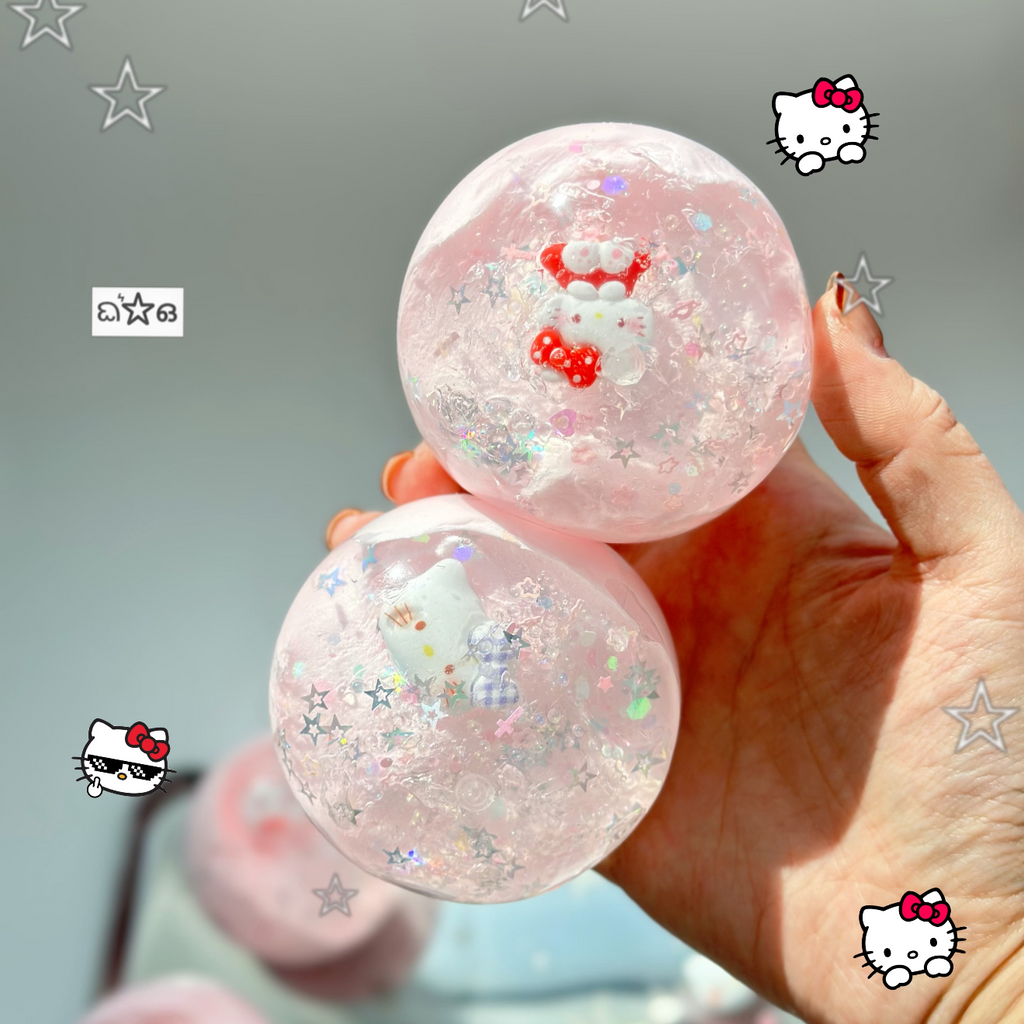 Sparkle Kitty Crystal Ball