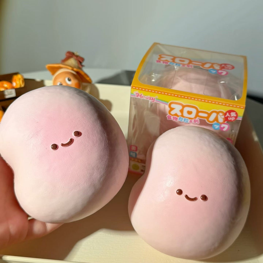 Pink Red Bean Squishy