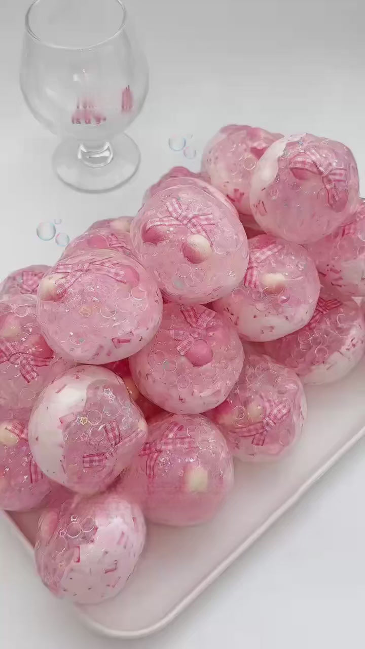 Peach Soda Crunchy Ball