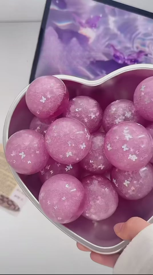 Butterfly Amethyst Slushy Ball